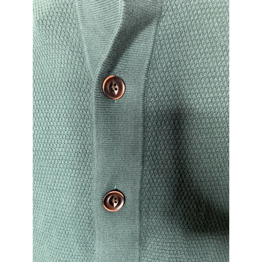 Goodfellow & Co Men's S Green Buttoned Cardigan - Picture 4 of 8